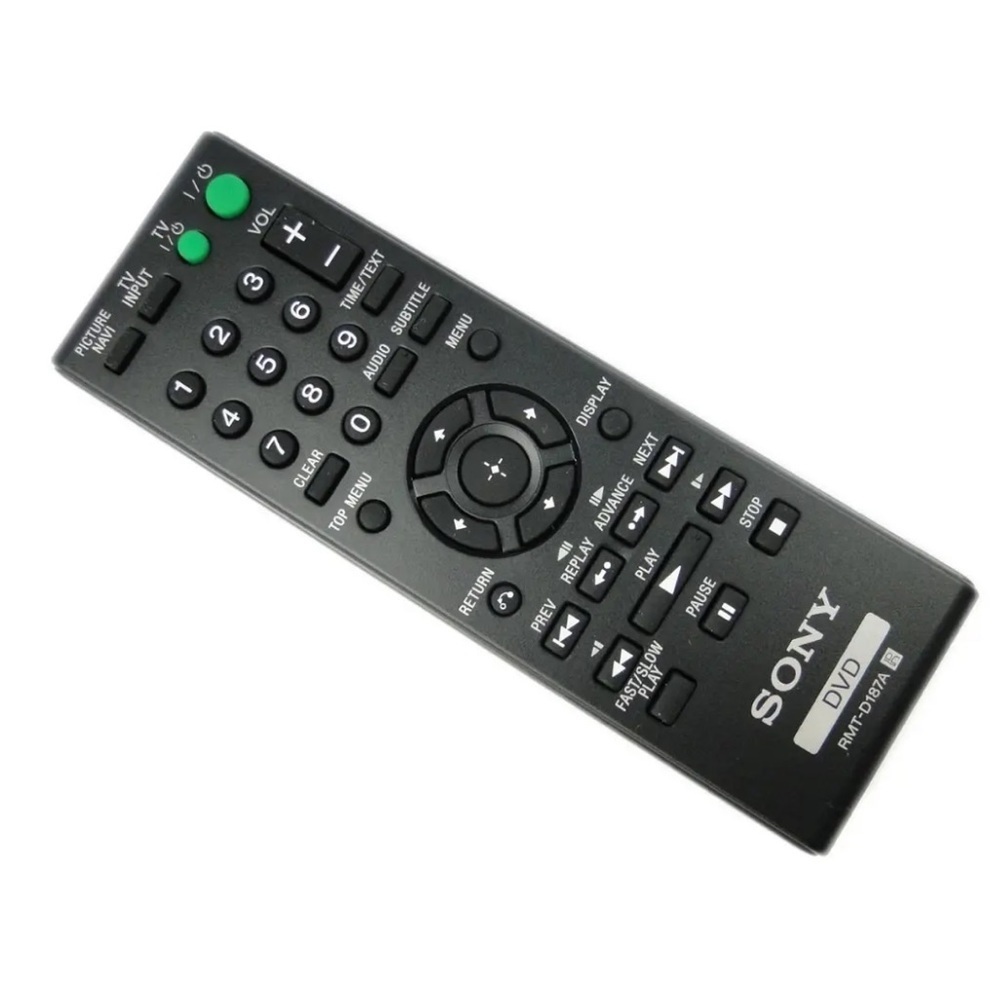 Sony RMT-D187A DVD Player Remote Control Replacement Original Untested